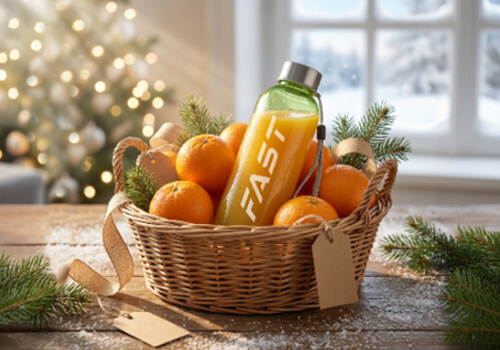 Cesta de Navidad Ecológica